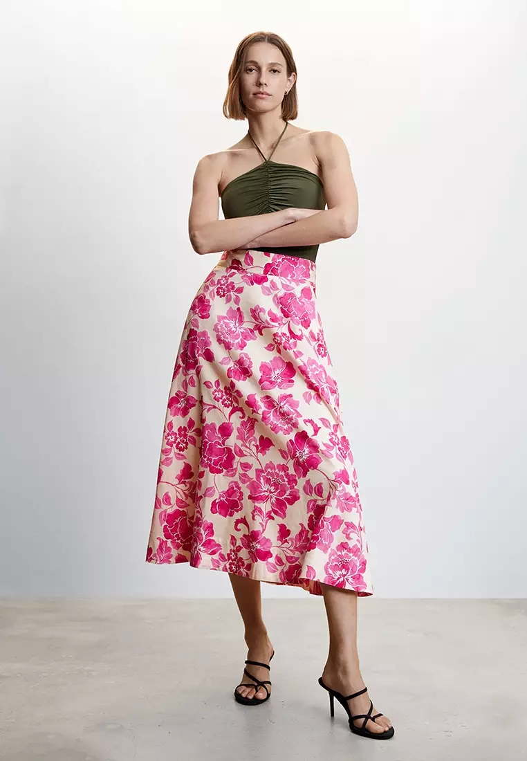 Mango 2024 midi skirt