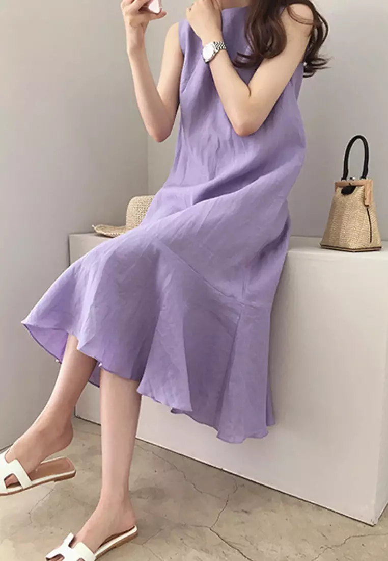 Buy Sunnydaysweety 2025 SummerNew Loose Sleeveless Slimming Dress CA061320  2026 Online | ZALORA Philippines