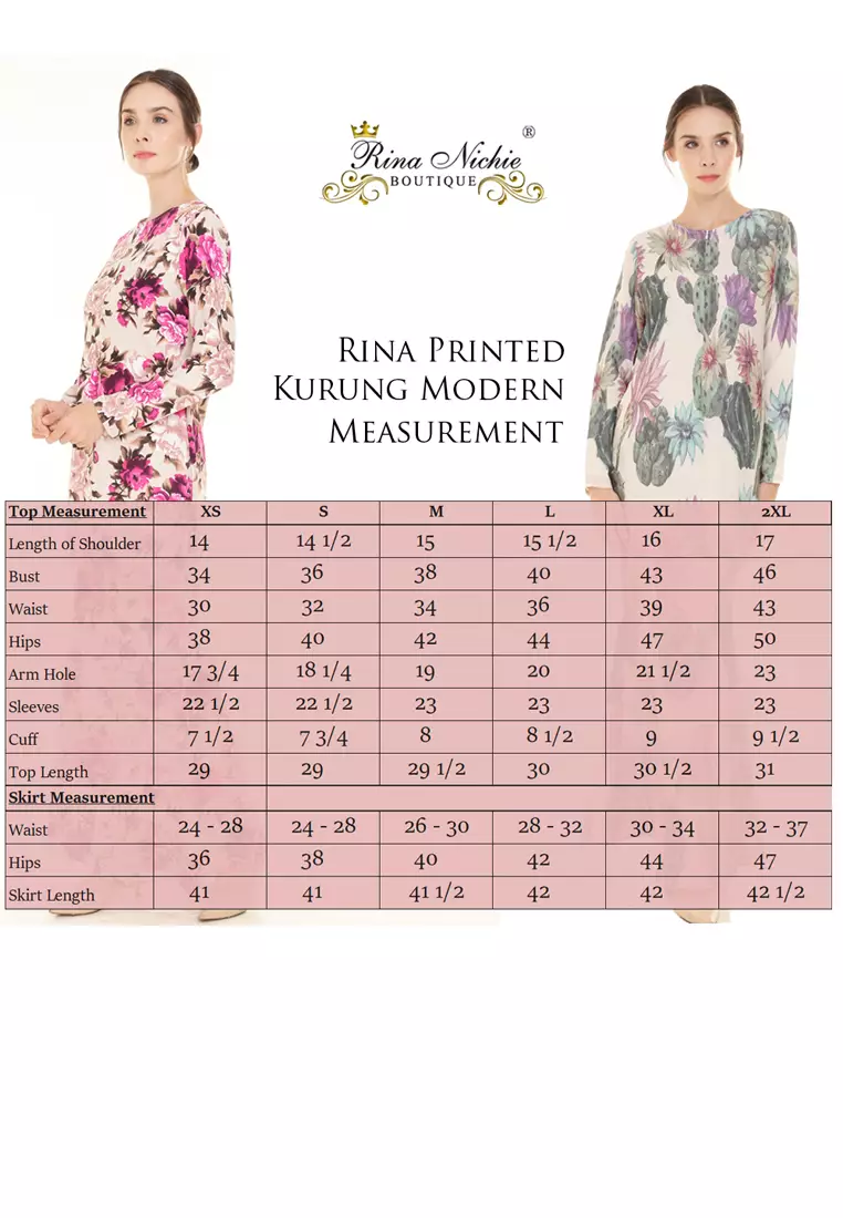 Rina Polka Dot Printed Kurung Basic Modern in Brown