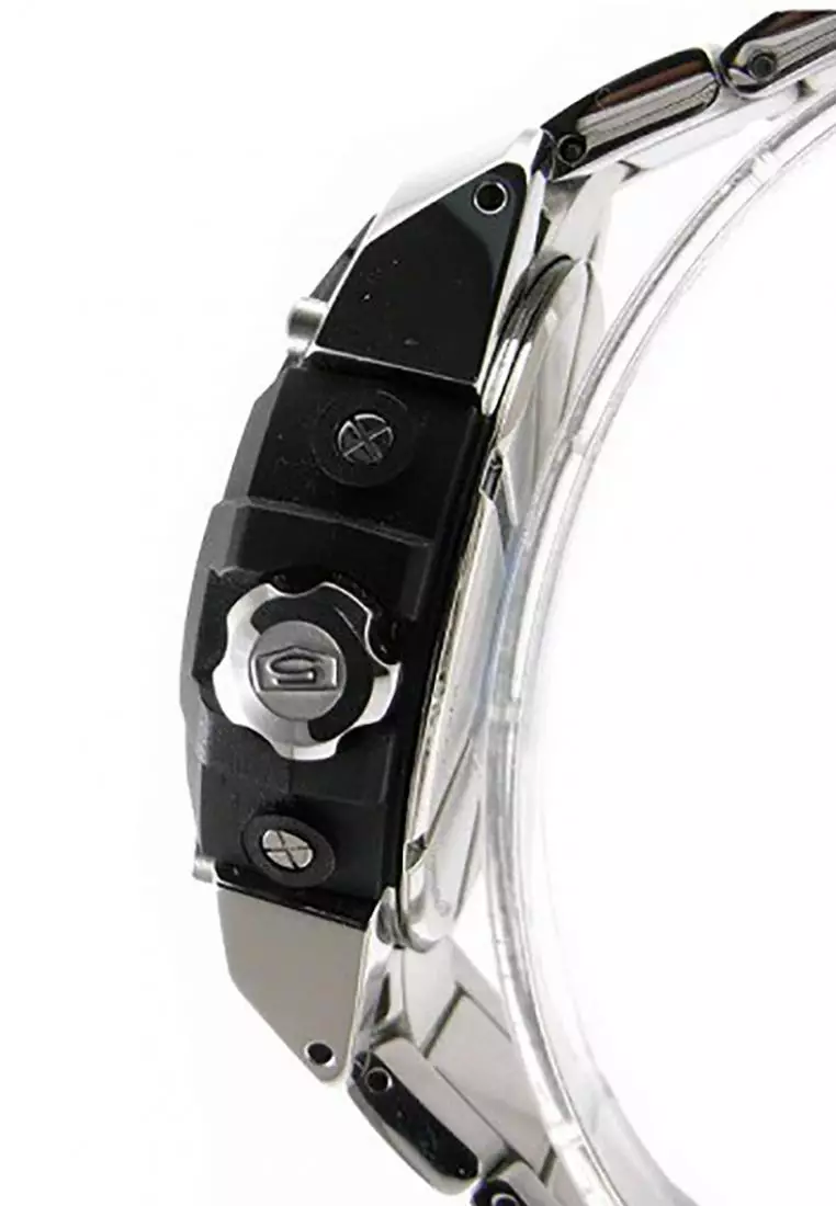 Jam Tangan Pria Seiko 5 Original Garansi Resmi Strap Stainless Steel Silver Hitam SKZ261 SKZ261K1 Silver