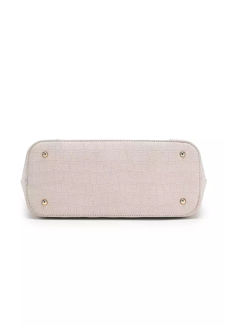 Women's Tote Bag / Shoulder Bag - Beige