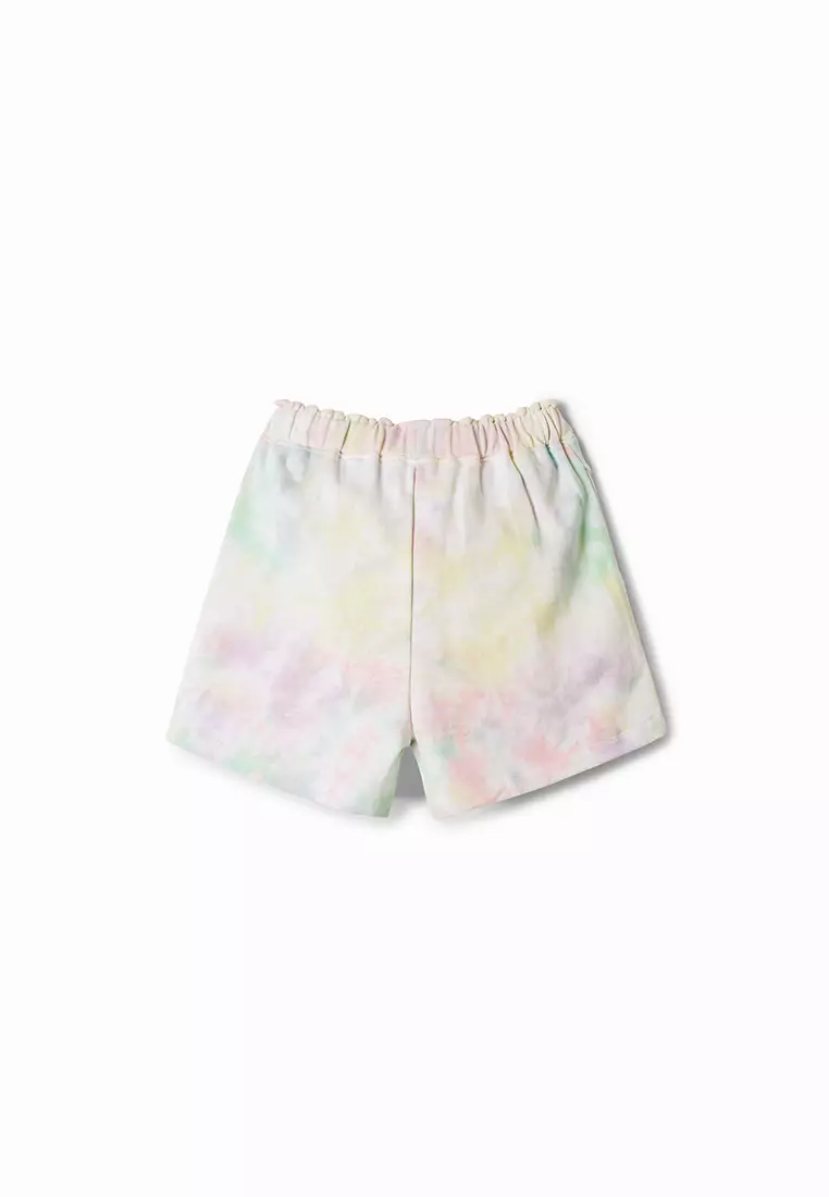 Desigual Girl Tie-dye jersey shorts.