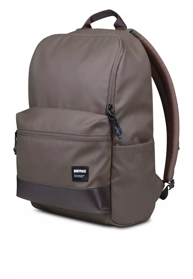 Paris 2.0 Laptop Backpack 14 Inch Tas Ransel Kerja Kuliah Sekolah Classic 19 L - Cokelat