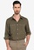 ZALORA BASICS green Contrast Pocket Thread Long Sleeve Shirt 7EFD9AA8005739GS_1