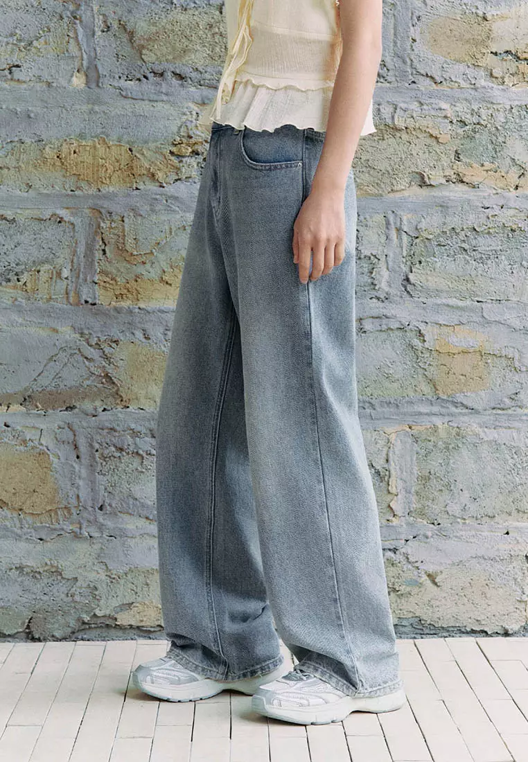 Wide-Leg Pants Jeans