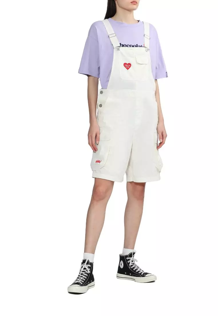 Buy CHOCOOLATE Denim dungarees 2024 Online ZALORA Singapore