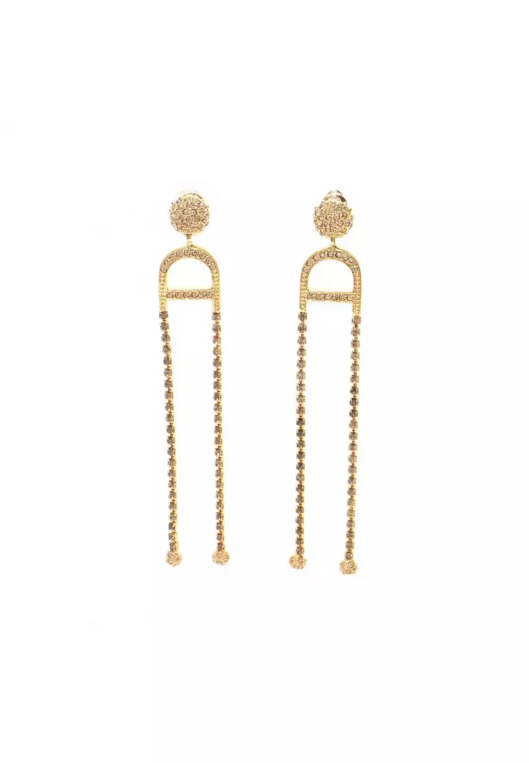 Buy Christian Dior Pre loved Christian Dior earrings GP Rhinestone
