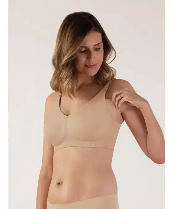 Bravado Body Silk Seamless Nursing Bra - Bra Menyusui (Cream)