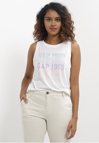Buy GAP Classic Muscle Tank Top 2023 Online | ZALORA Singapore