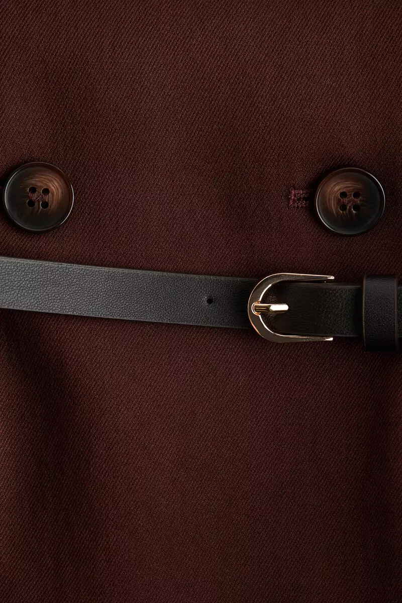 Double-breasted blazer dress