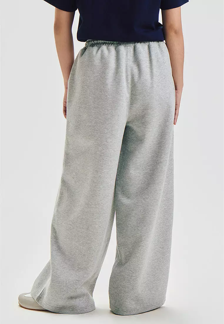 Wide Pintuck Interlock Pants