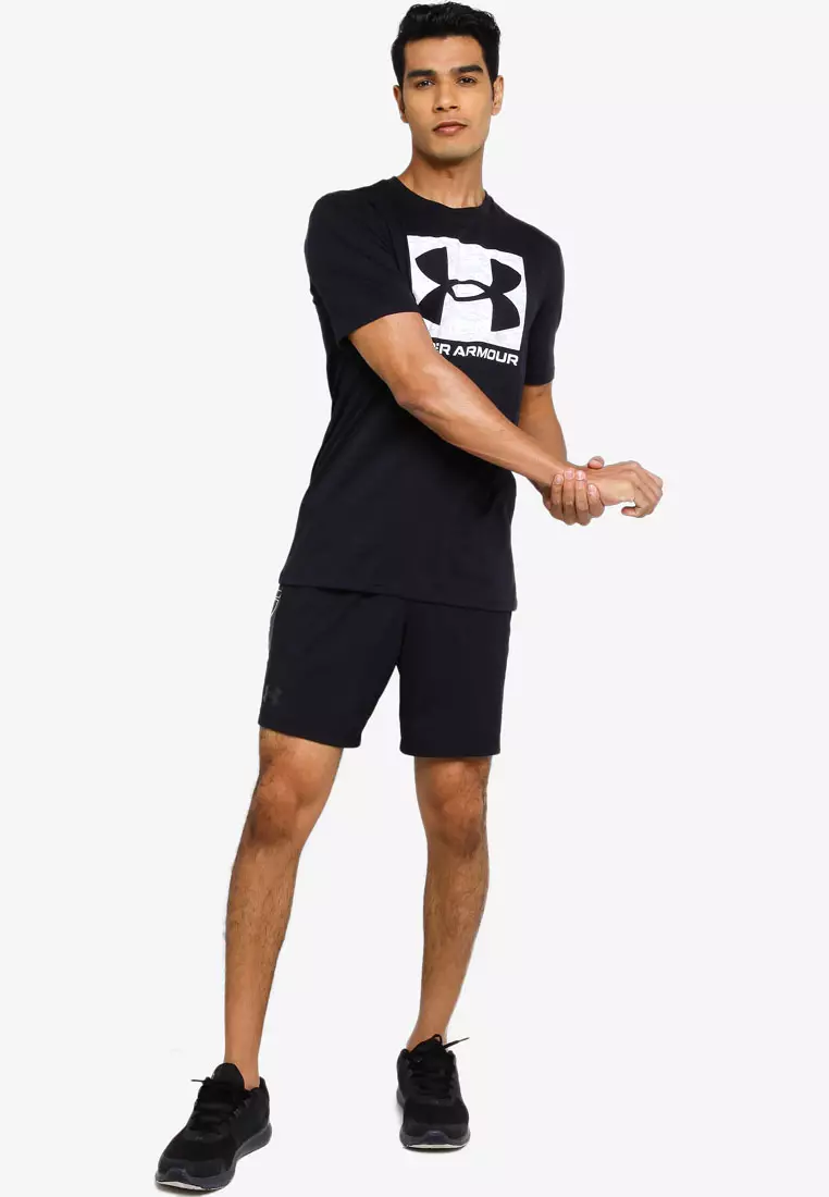 UA Abc Camo Boxed Logo Short Sleeve Tee