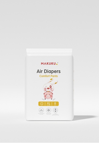 MAKUKU white Mini Diaper Baby Cottony Cloth-Like Disposable Pants Training Pad Diapers, XLarge 8s 4BB10ES590001EGS_1