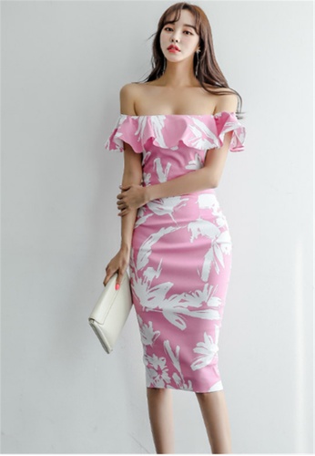 Buy Crystal Korea Fashion Summer New Elegant Strapless Dress 2021 Online Zalora Singapore