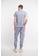 KAIZEN.PH HEALTHCARE APPARELS blue Scrub Suit 2nd Gen DENIM INSPIRED Kangaroo Pocket Top, 8-pockets Cargo Jogger Pants Series B903CES8F7B0C9GS_3