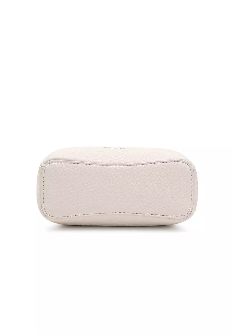 Women's Top Handle Bag / Sling Bag / Crossbody Bag / Shoulder Bag (Tas Tangan Wanita / Tas Selempang Wanita / Tas Bahu Wanita) - Putih