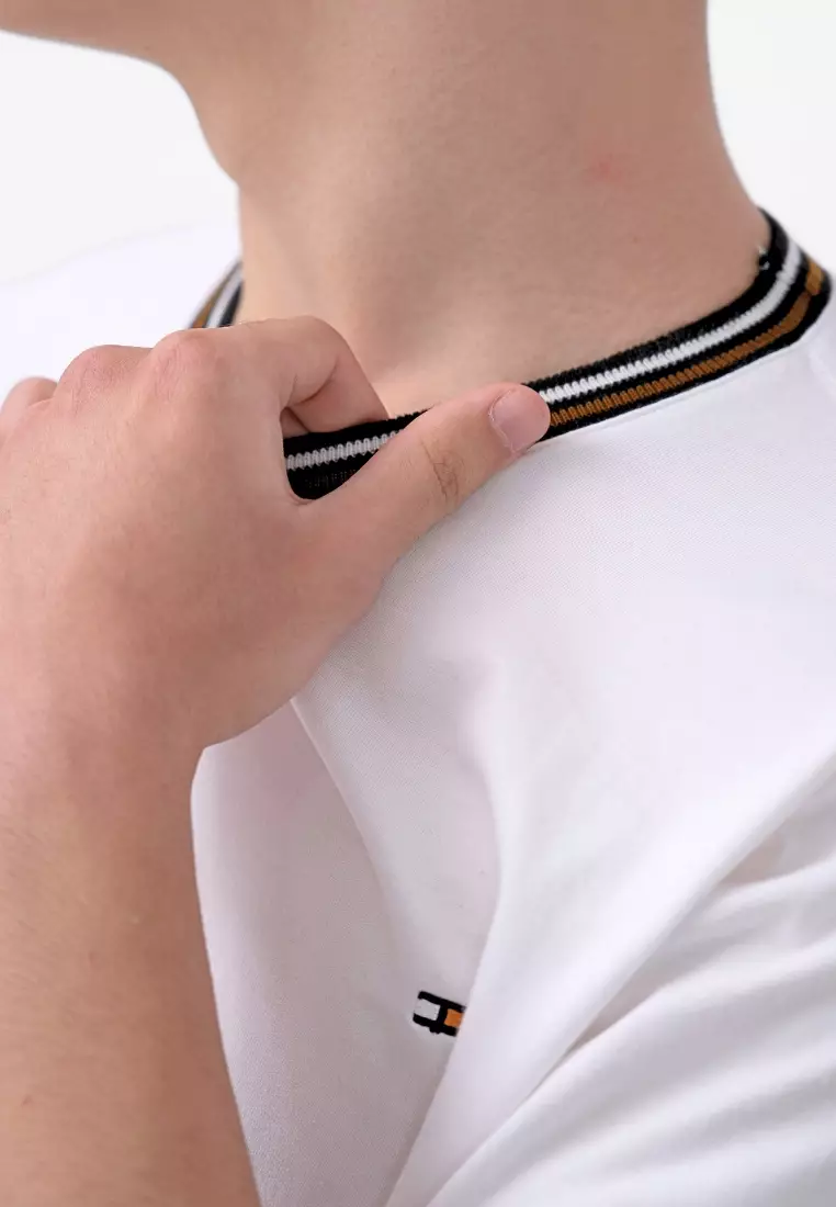 Ryusei Kaos Pria Masahiro Basic White