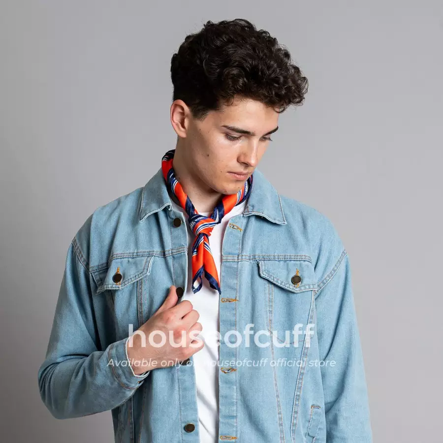 Houseofcuff Scarf Syal Bandana Leher Pria Formal X16