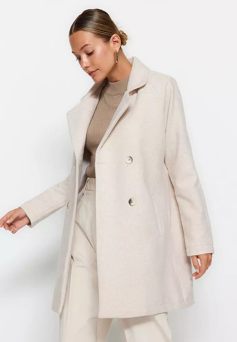 Buy Trendyol Raglan Sleeves Coat 2024 Online ZALORA Singapore