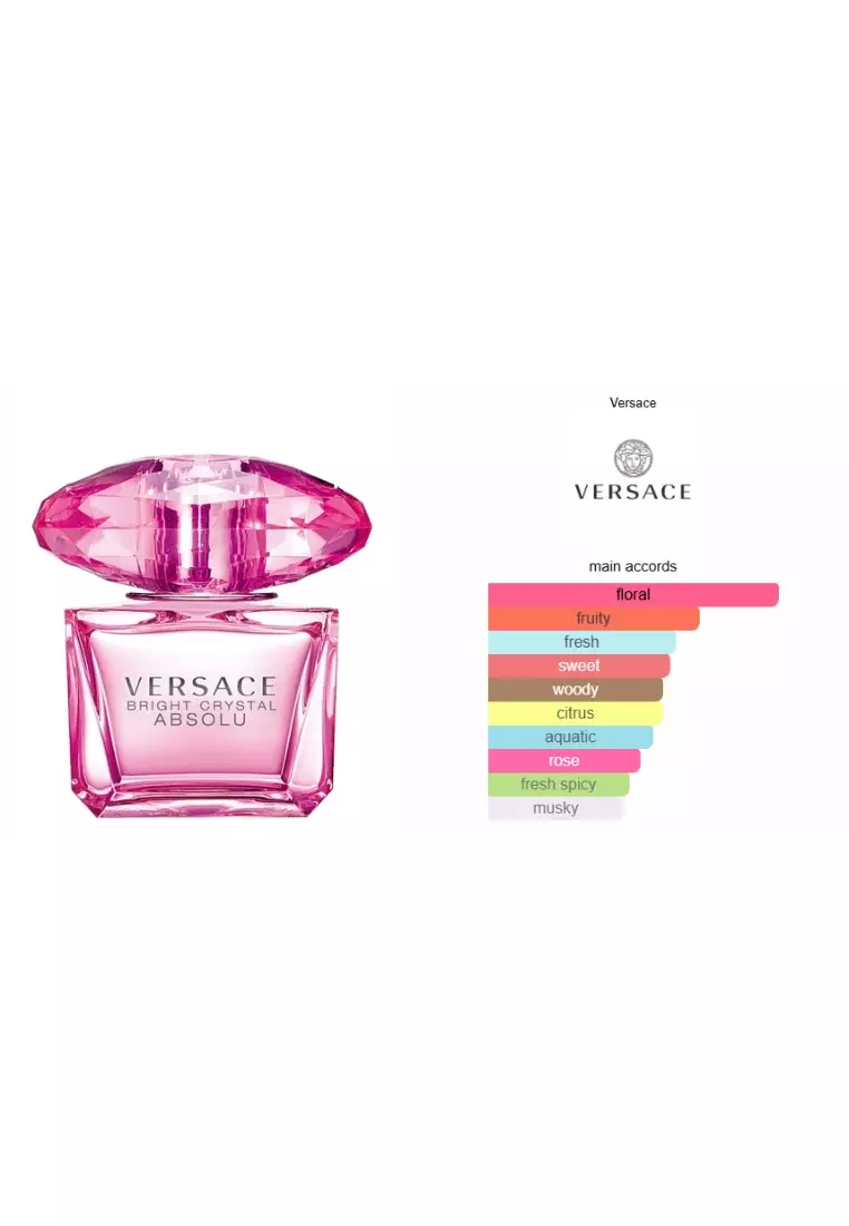 Versace Bright Crystal Absolu Woman Gift Set (B) (Parfum Wanita)