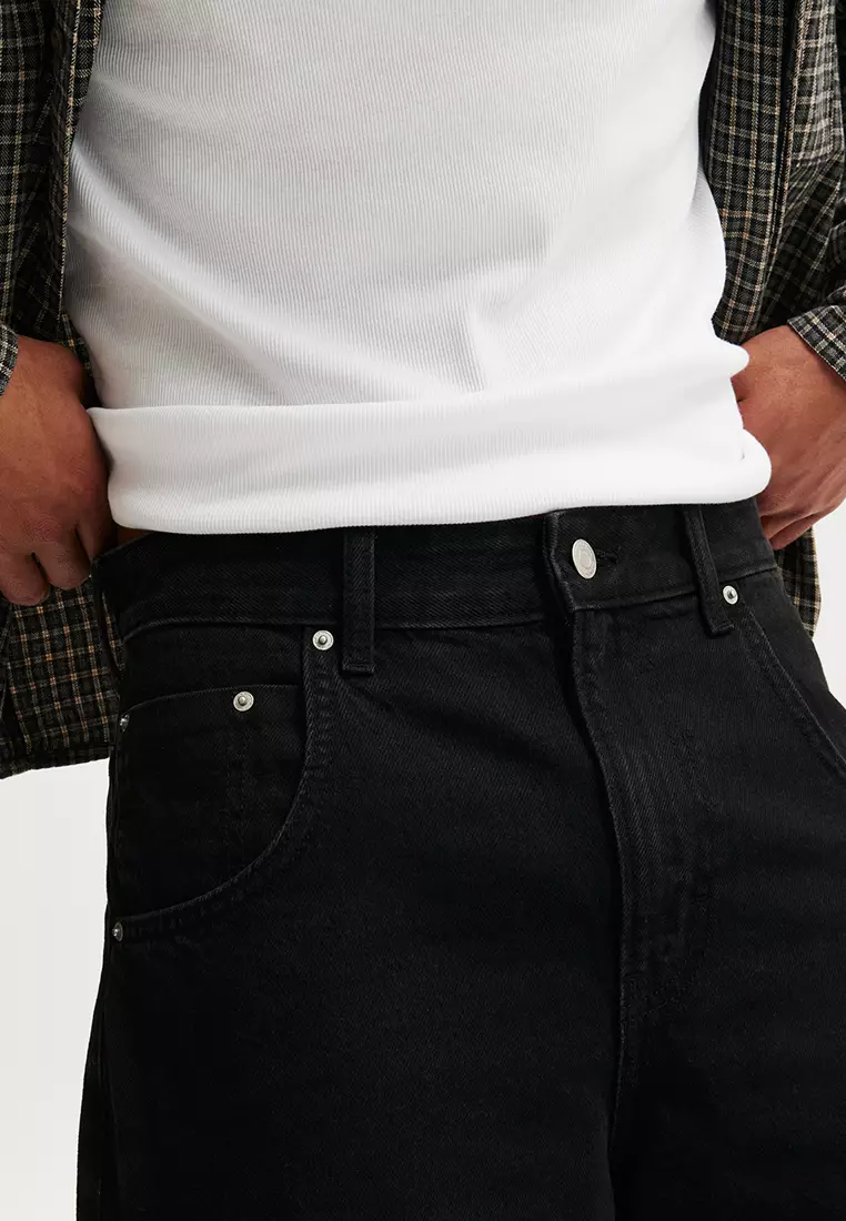 Y2K Super Wide Jort