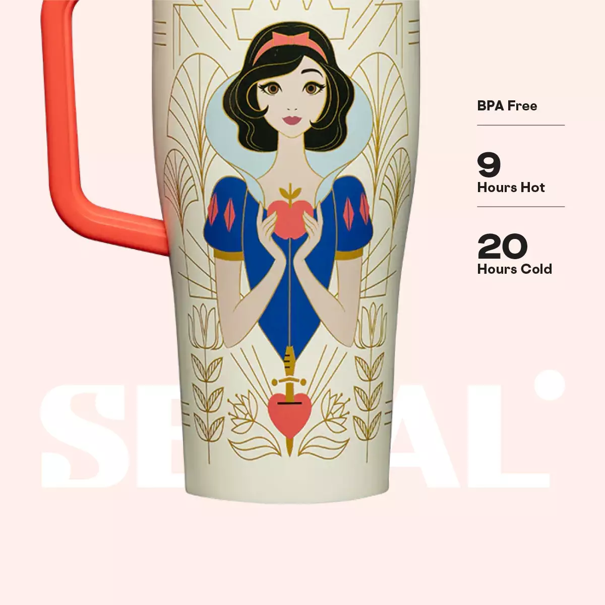 CORKCICLE Leakproof Cruiser 22oz - Disney Princess Snow White