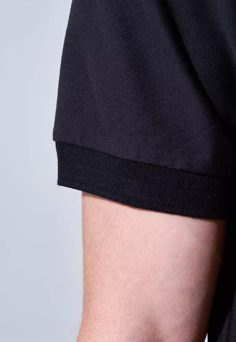 Navy Blue Lightweight Functional Polo Shirt