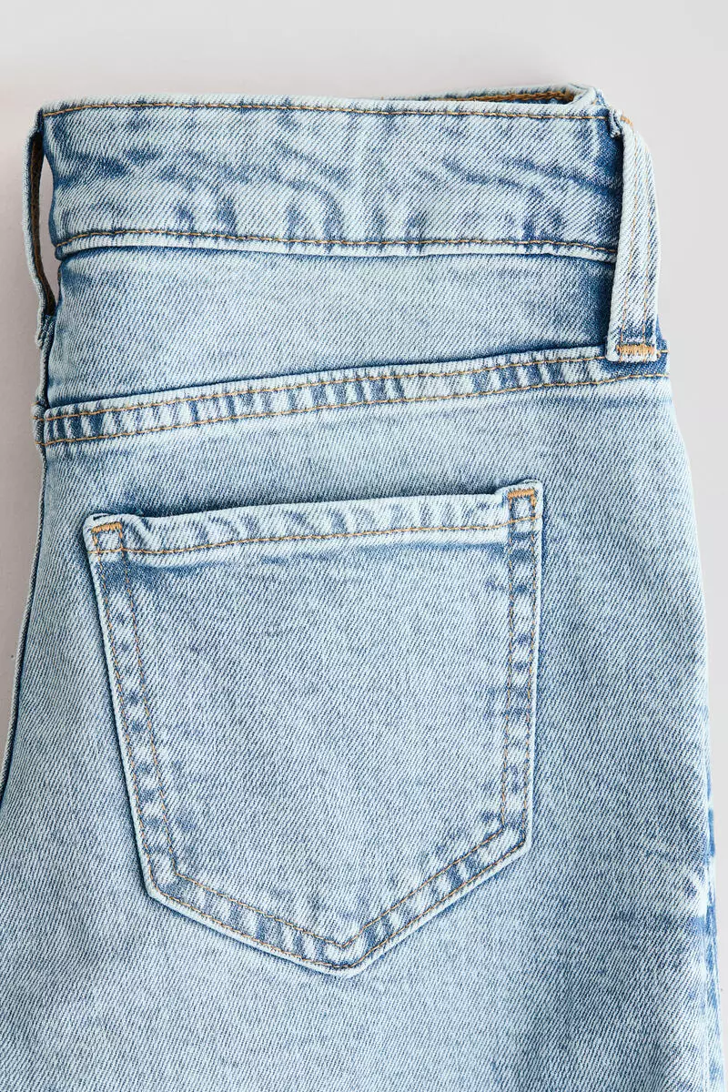 Baggy Fit Bootcut Leg Jeans