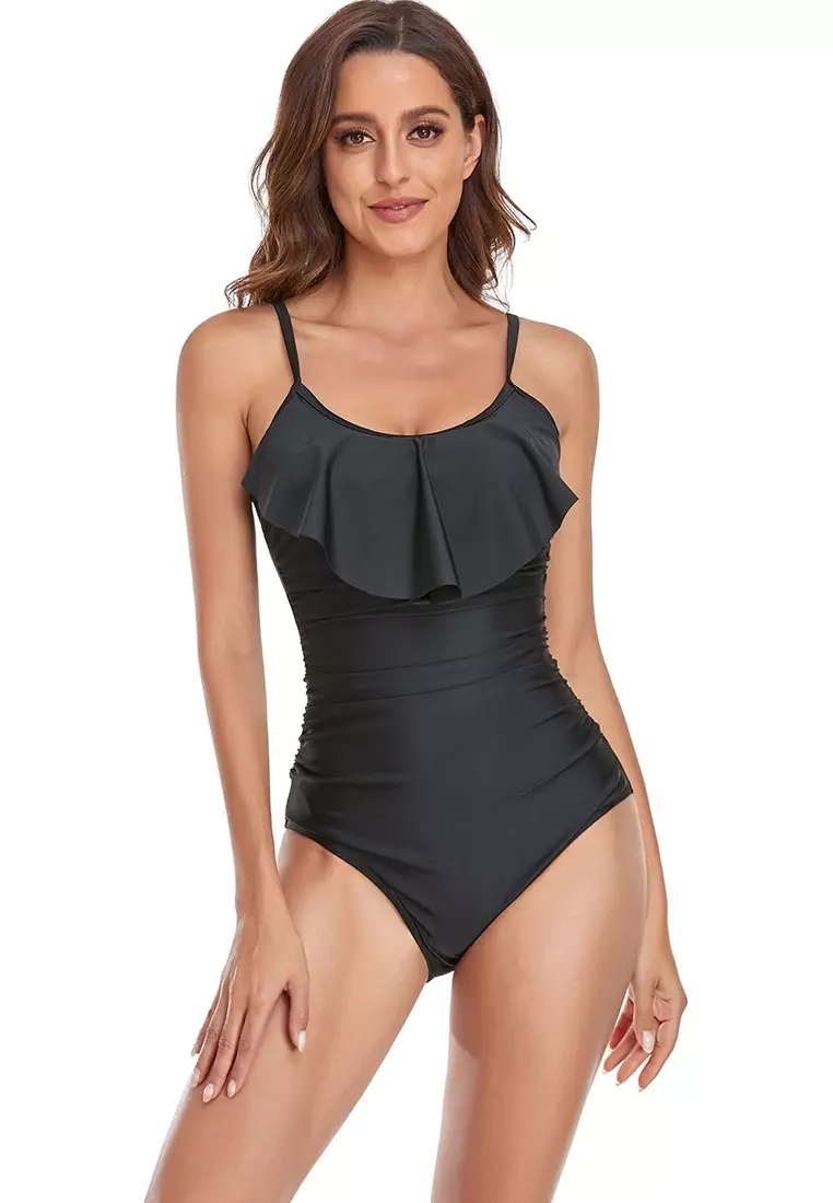 XAFITI One Piece Sling Ruffled Swimsuit 2024, Buy XAFITI Online