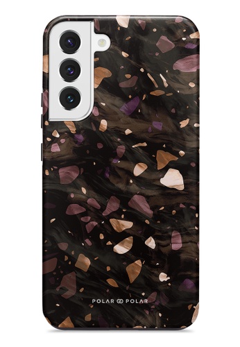 Polar Polar brown Eminence Terrazzo Gem Samsung Galaxy S22 Plus 5G Dual-Layer Protective Phone Case (Glossy) 290ABAC7D18E2DGS_1