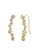 Her Jewellery gold Octa Circle Earrings (Yellow Gold) - Made with premium grade crystals from Austria A2637AC2BCAE87GS_1