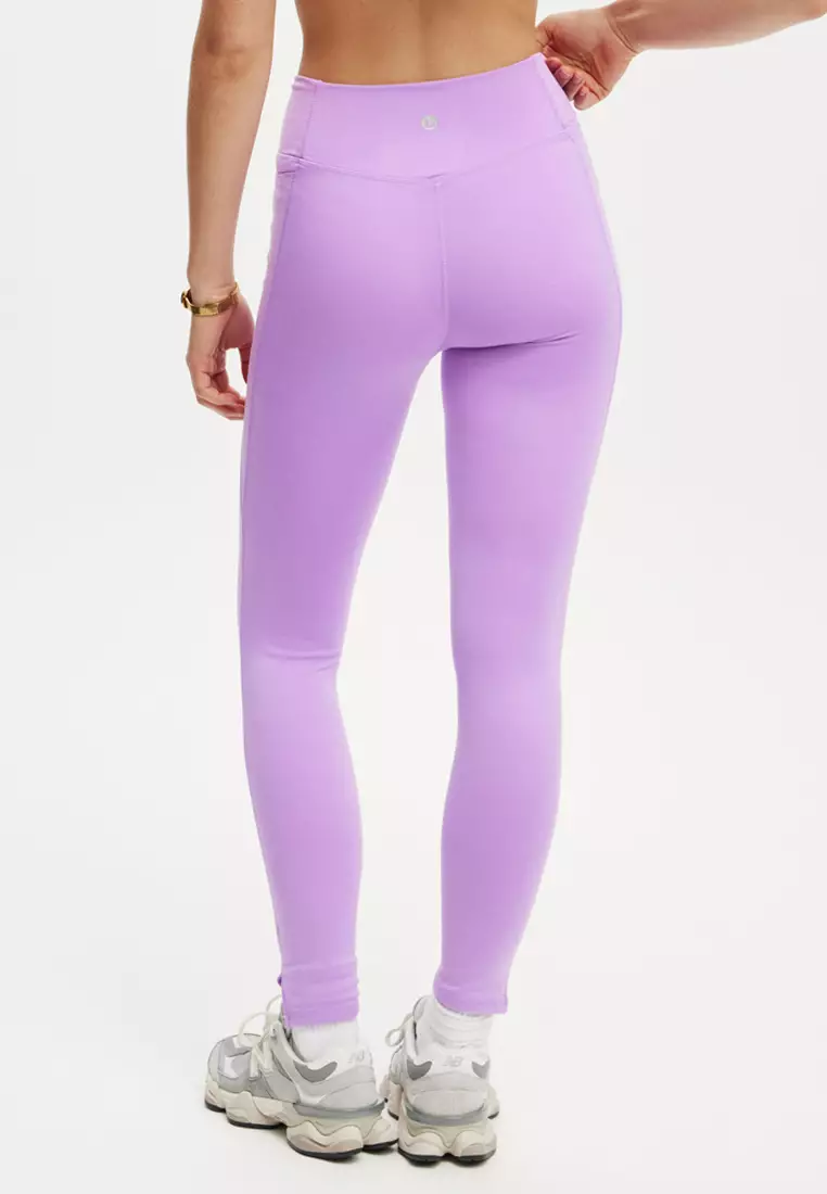 Ultra Soft Side Pocket Full Length Tights Asia Fit