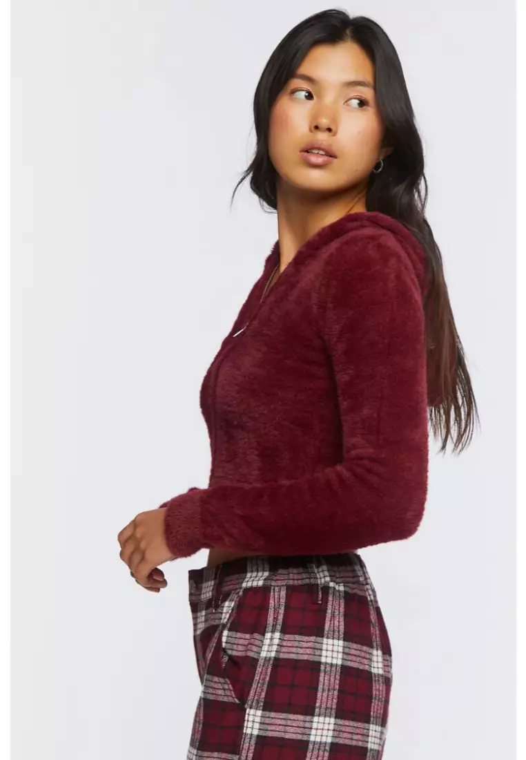 Forever 21 deals fuzzy hoodie