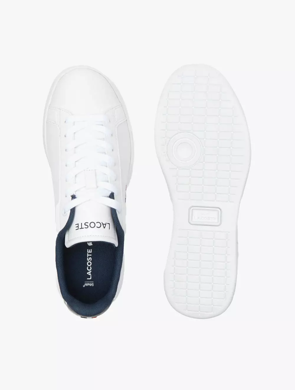 Jual Lacoste Women's Lacoste Carnaby Pro Leather Tricolour Trainers ...