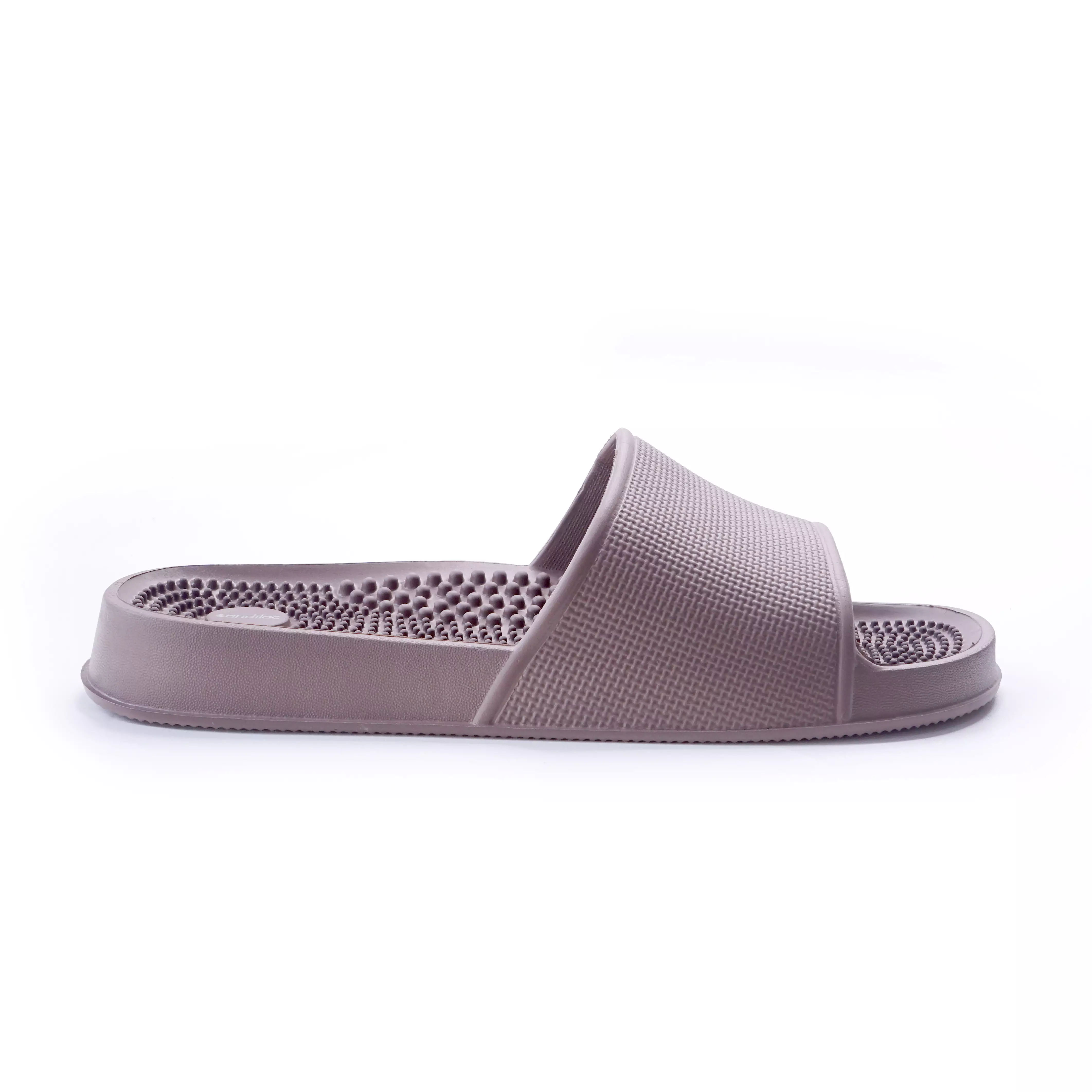 ZANDILAC - SANDAL LAKI DEWASA CH122085LD - COKLAT TAUPE full karet