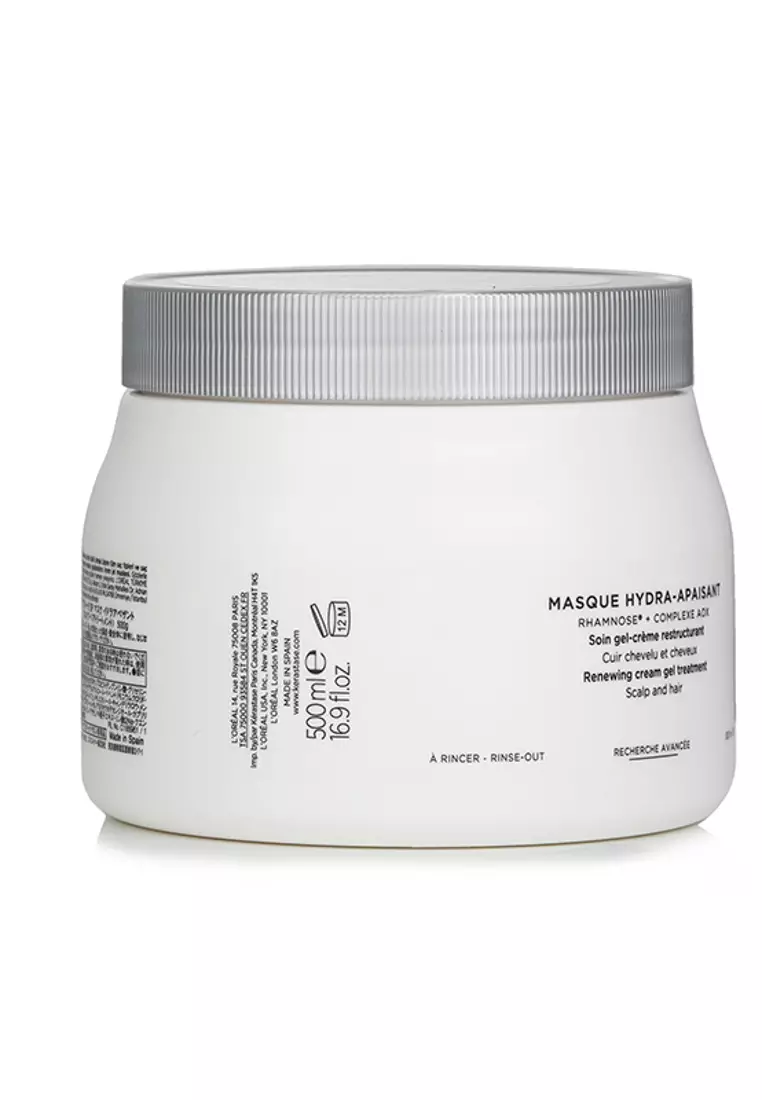 KÉRASTASE - Specifique Masque Hydra-Apaisant Renewing Cream Gel Treatment (Scalp and Hair) 500ml/16.9oz