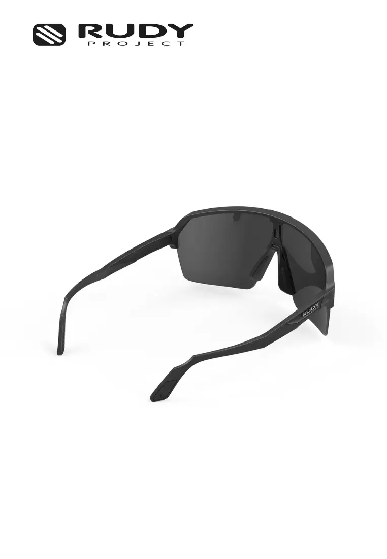 Spinshield Air Sports Performance Sunglasses – Black Matte Smoke Black|UV Protection
