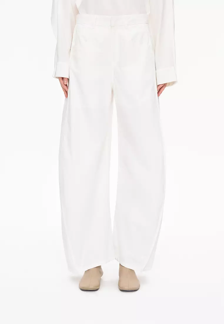 防水(拒水性)全棉香蕉褲卷邊超長褲