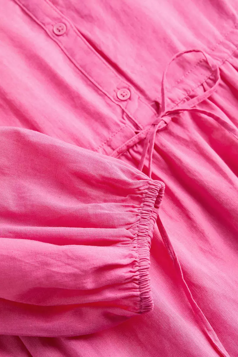 Buy H&M Linenblend dress 2024 Online ZALORA Philippines