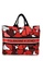 EGLANTINE black and white and red EGLANTINE® X 2D4O® - "Staycation Bag" Wrinkle Free Canvas Tote Bag 3618CACDA14861GS_6