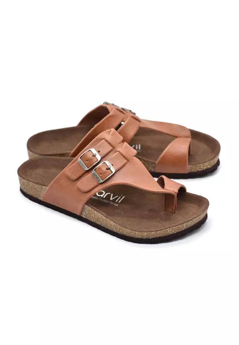 Carvil Sandal Pria Romeo-03 M Tan