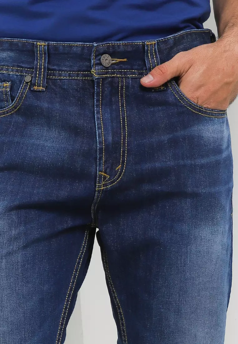 Basic Slim Fit Denim Pants BFL2301C