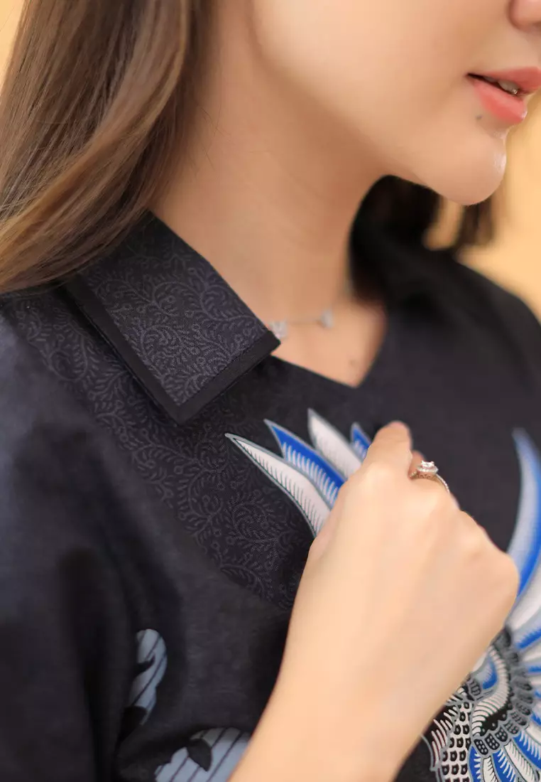 My Aksa Batik Wanita Blouse Helda Hedi