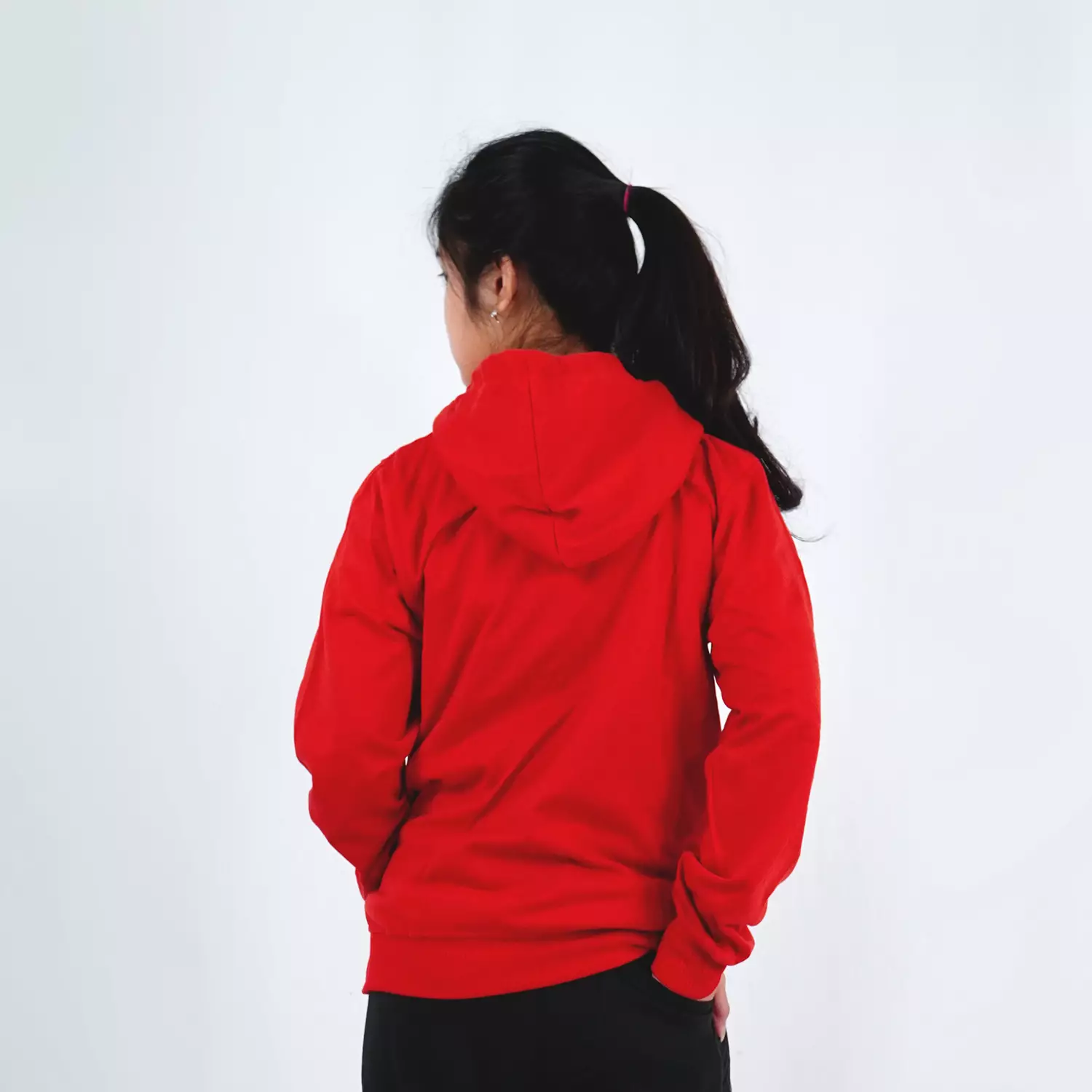 OKECHUKU Ola Sweater Hoodie Wanita Switer Bahan Fleece Basic Fashion