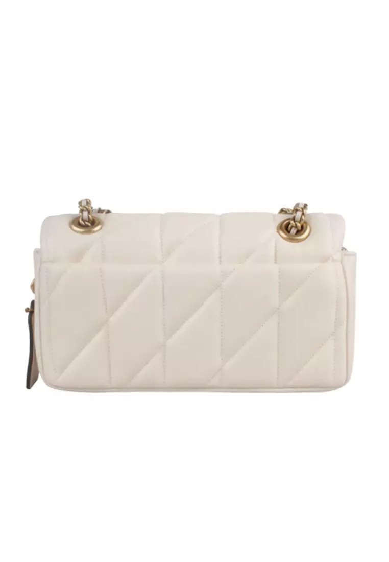 Tabby 女士單肩包白色CP149