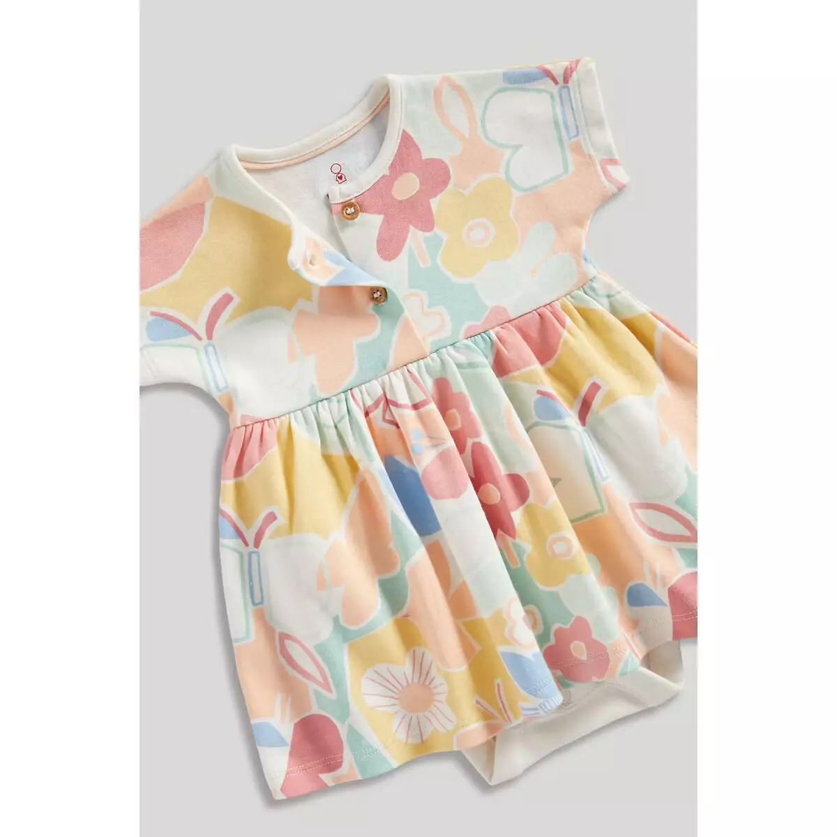 Mothercare Romper Dresses - 2 Pack - Dress Bayi Perempuan (Pink)