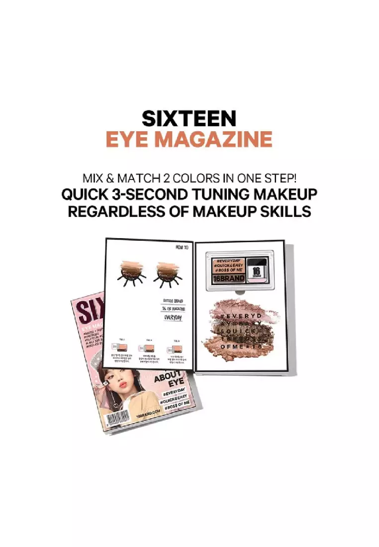 Buy 16Brand 16BRAND EYE MAGAZINE NO4 HEY MY DAY Online | ZALORA