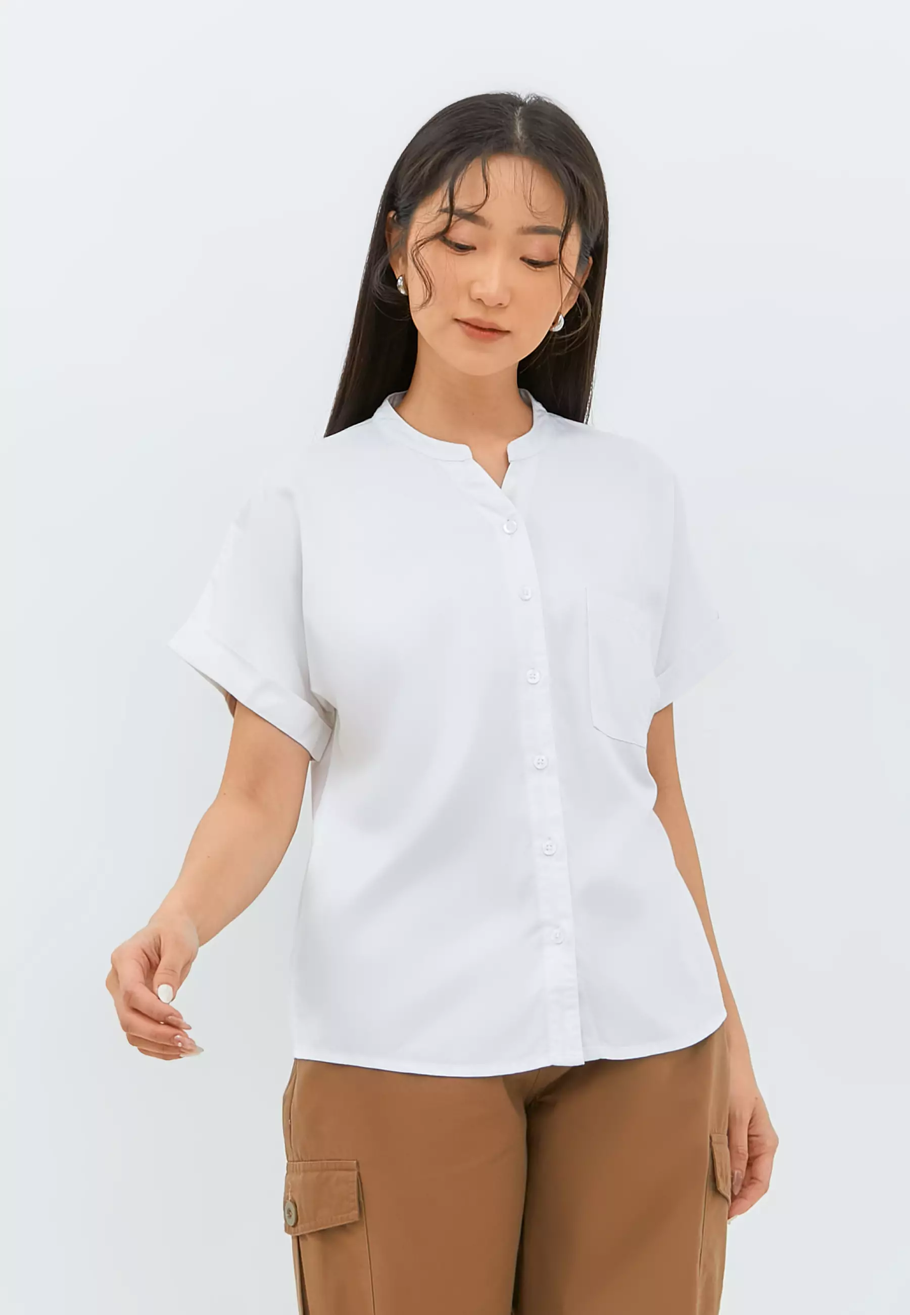 Melian White Blouse (G.1507)