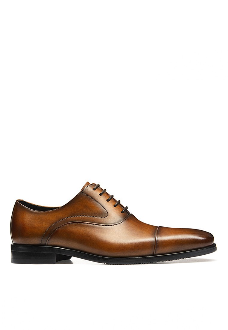 VANSA Top Layer Cowhide Business Shoes VSM-F552706