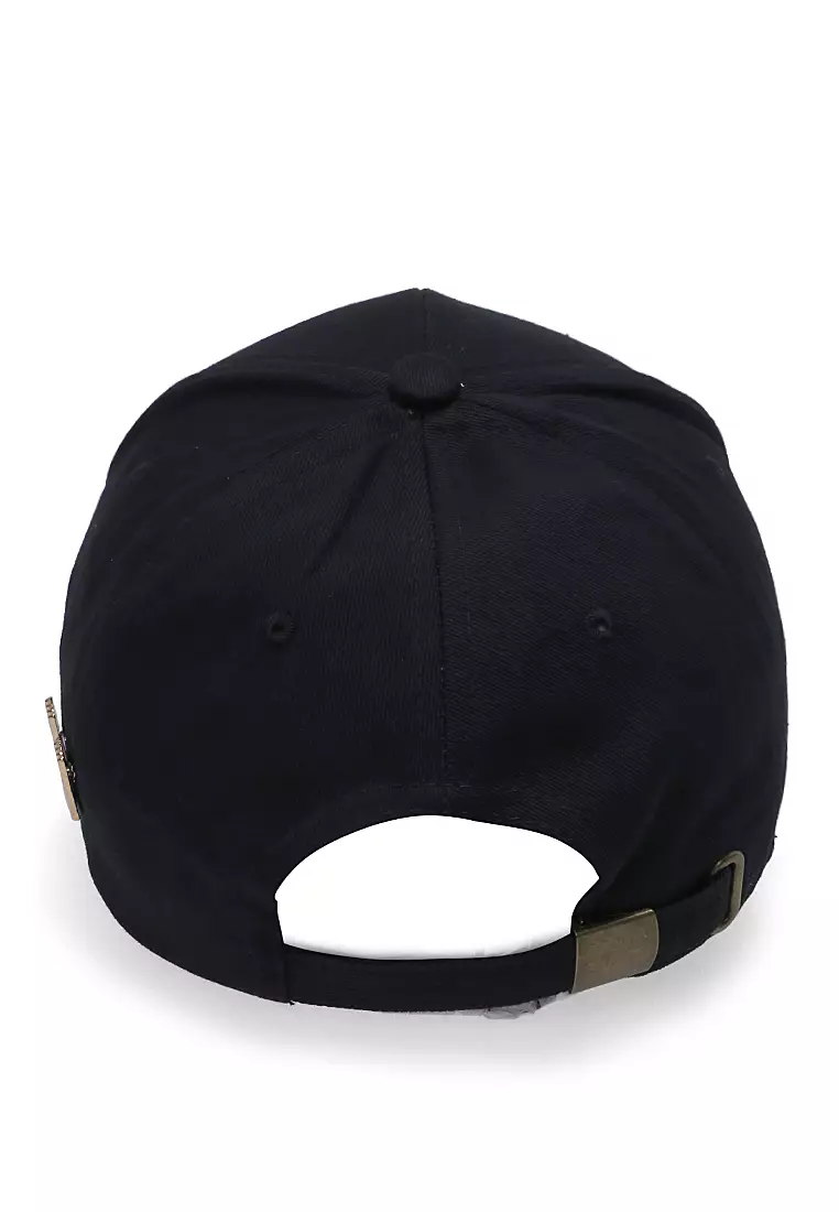 Drsh Topi Basebal Caps Casual Sporty Unisex Resizable Strap Material Cotton ORIGINAL - Black